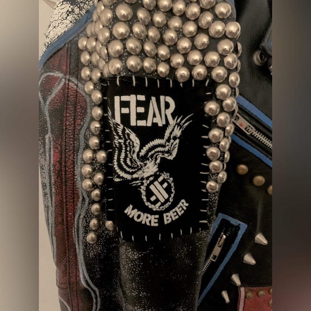 Custom Designed Leather Jacket - image 7